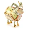 MacKenzie-Childs Patience Brewster Nativity Manger Ram Figure* Room Accents