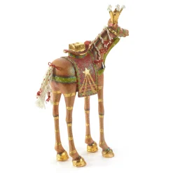 MacKenzie-Childs Patience Brewster Nativity Golda The Horse Figure* Room Accents