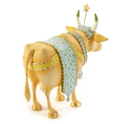 MacKenzie-Childs Patience Brewster Nativity Manger Cow Figure* Room Accents
