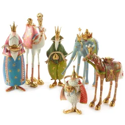 MacKenzie-Childs Patience Brewster Nativity Magi Figures* Room Accents