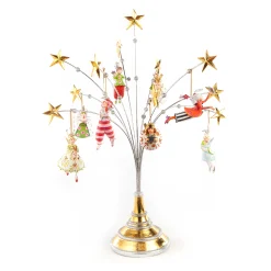 MacKenzie-Childs Patience Brewster Paradise Angel Mini Ornament Display Tree* Room Accents