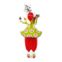 MacKenzie-Childs Patience Brewster Paradise In A Cup Angel Figure* Room Accents