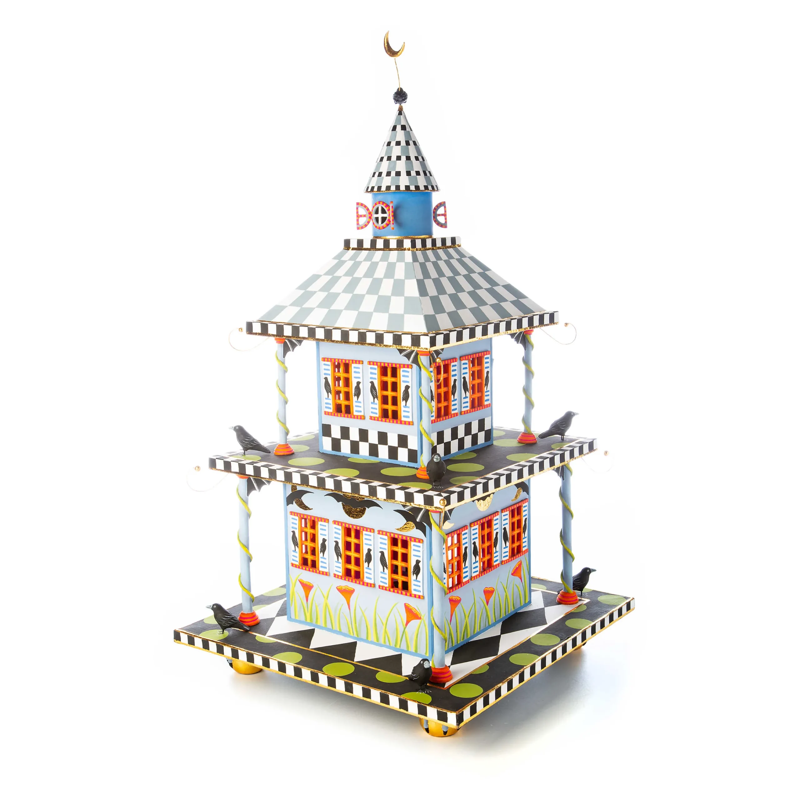 MacKenzie-Childs Patience Brewster Spooky House Display* Room Accents