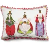 MacKenzie-Childs Patience Brewster Three Kings Lumbar Pillow* Pillows, Throws, & Cushions