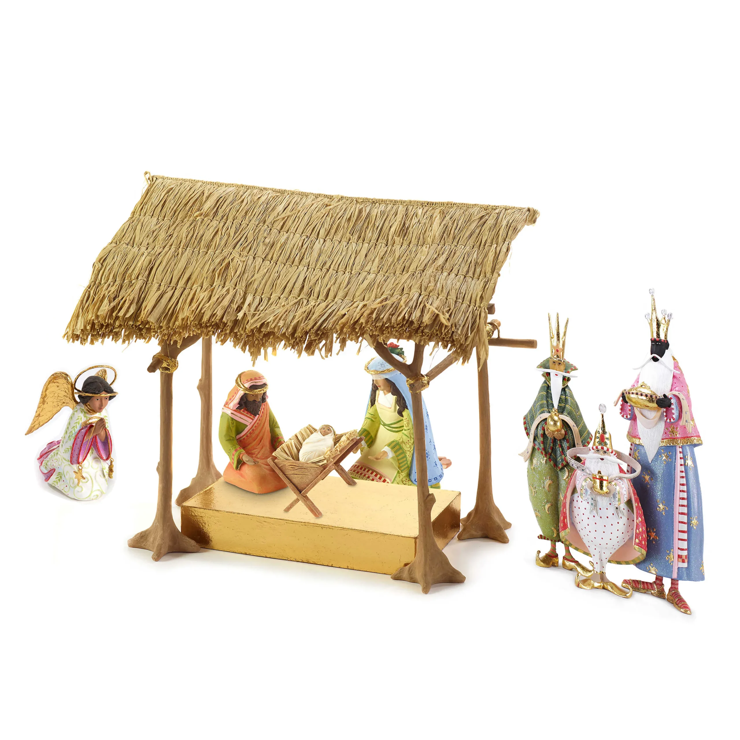 MacKenzie-Childs Patience Brewster World Nativity Set* Room Accents