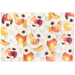 MacKenzie-Childs Peaches & Anemones Floor Mat - 2' X 3'* Rugs