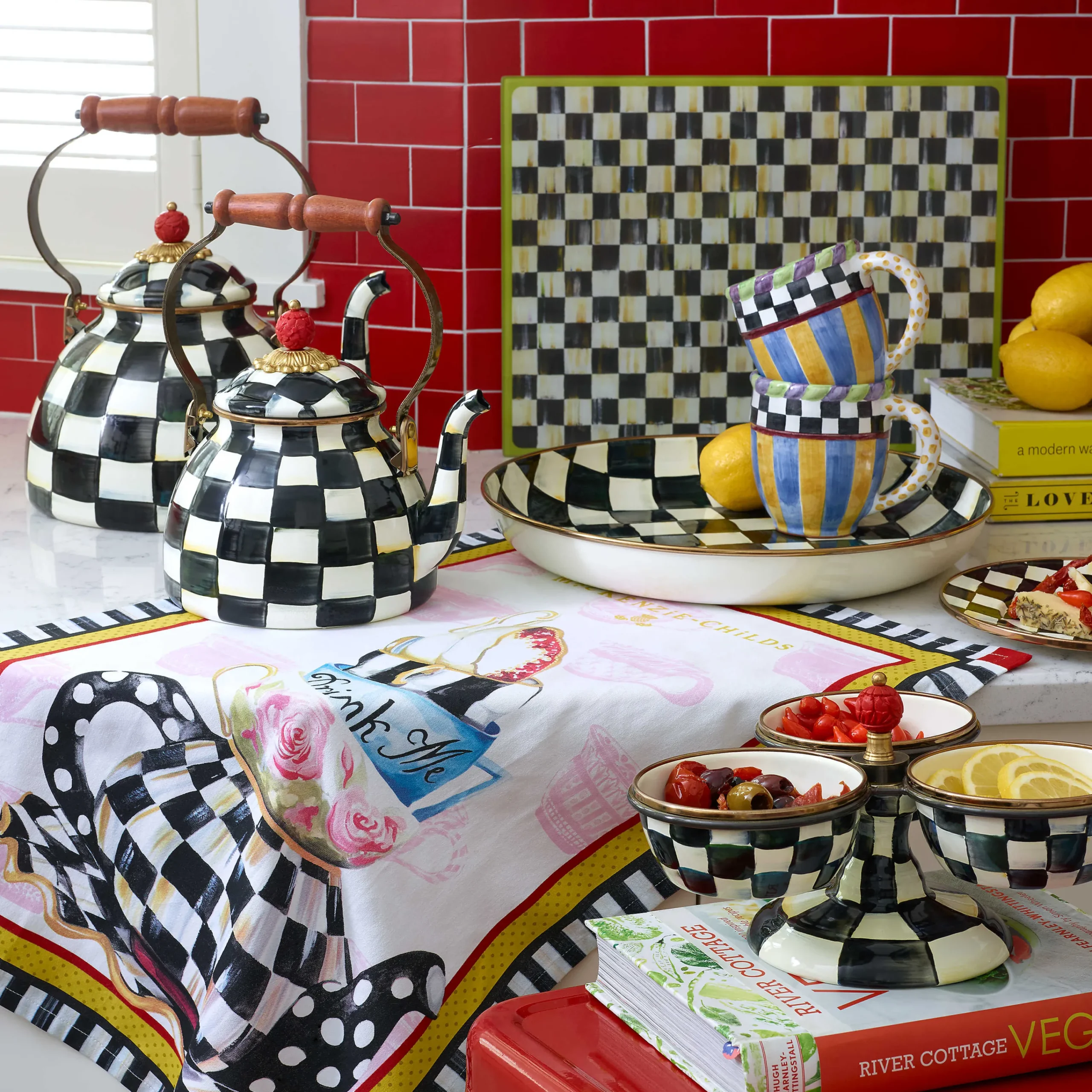 MacKenzie-Childs Piccadilly Mug* Outdoor Entertaining