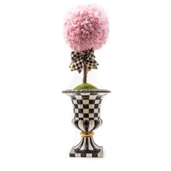 MacKenzie-Childs Pink Topiary Drop In - Large* Greenery & Florals