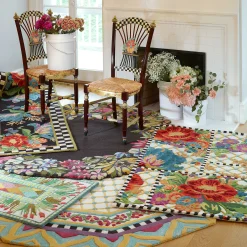 MacKenzie-Childs Poplar Ridge Rug - 2'3" X 3'9"* Rugs