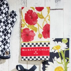 MacKenzie-Childs Poppy Dish Towel* Kitchen & Table Linens