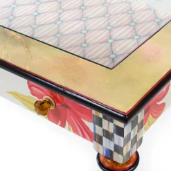 MacKenzie-Childs Poppy Keepsake Coffee Table* Living Room