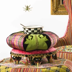 MacKenzie-Childs Portobello Road Footstool* Living Room