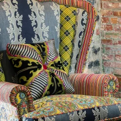 MacKenzie-Childs Portobello Road Square Pillow* Pillows, Throws, & Cushions