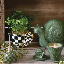 MacKenzie-Childs Pot Croaker Pot Climber* Pots & Planters