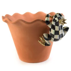 MacKenzie-Childs Pot Croaker Pot Climber* Pots & Planters
