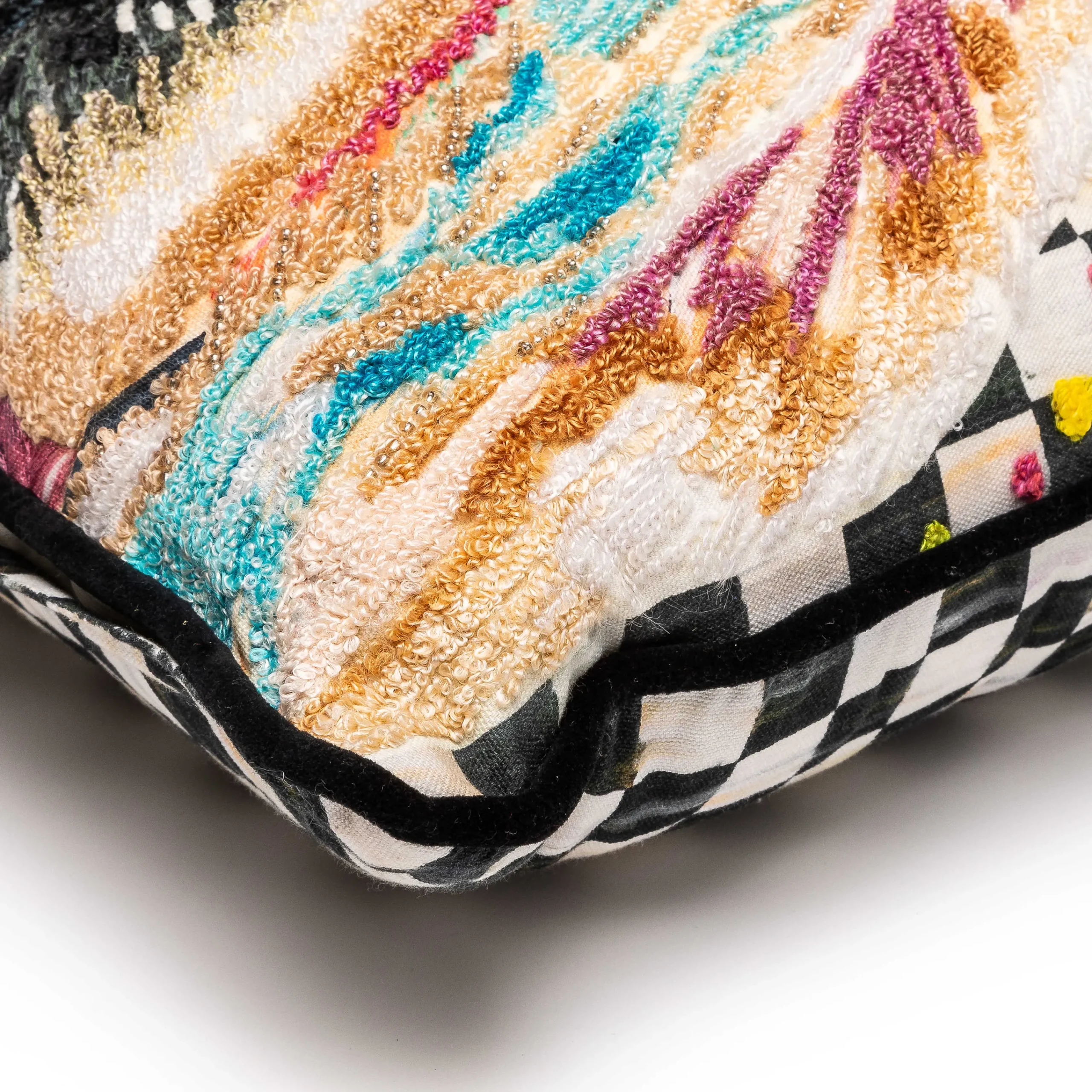 MacKenzie-Childs Puppy Dot Pillow* Pillows, Throws, & Cushions