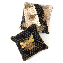 MacKenzie-Childs Queen Bee Pillow* Pillows, Throws, & Cushions