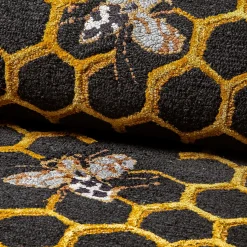 MacKenzie-Childs Queen Bee Rug - 2'3 X 3'9"* Rugs