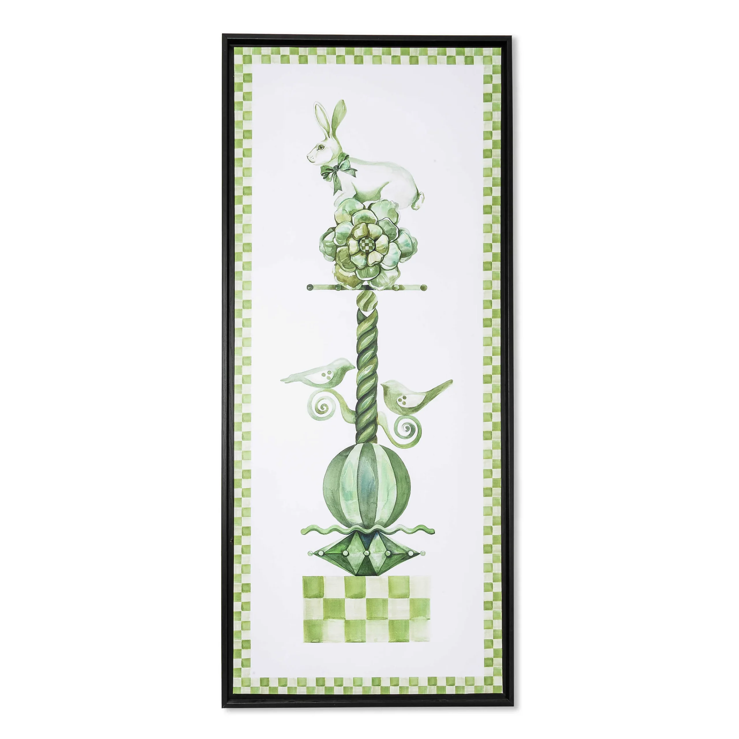 MacKenzie-Childs Rabbit Totem Wall Art* Room Accents