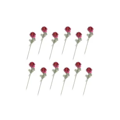 MacKenzie-Childs Ranunculus Bouquet - Pink - Set Of 12* Greenery & Florals