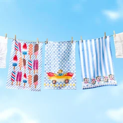 MacKenzie-Childs Roadster Dish Towel* Kitchen & Table Linens