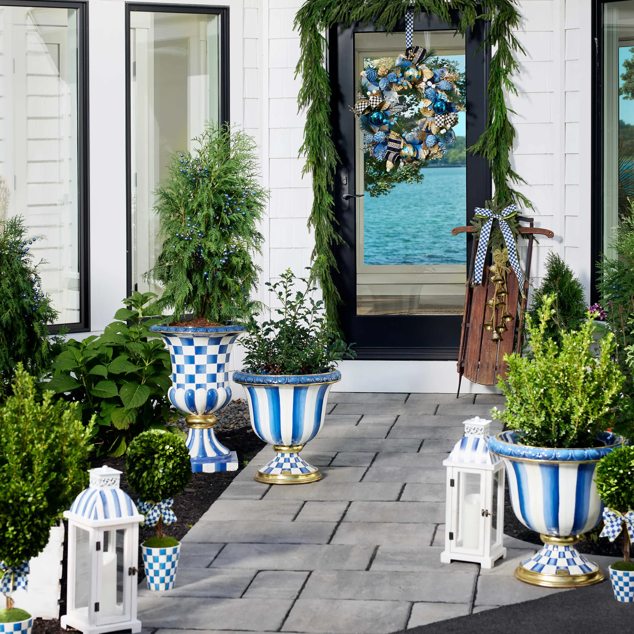 MacKenzie-Childs Royal Check 2" Ribbon* Room Accents