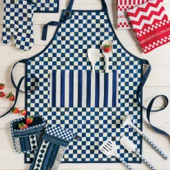MacKenzie-Childs Royal Check Bistro Oven Mitt* Kitchen & Table Linens