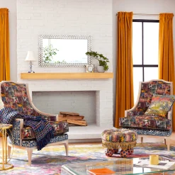 MacKenzie-Childs Royal Check Candlestick Lamp* Lighting