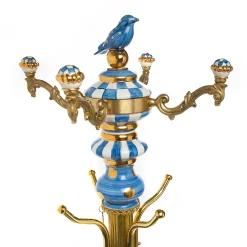 MacKenzie-Childs Royal Check Coat Perch* Entryway Furniture