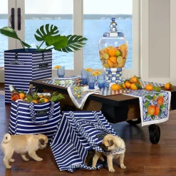 MacKenzie-Childs Royal Check Cork Back Placemats - Set Of 4* Outdoor Entertaining