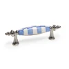 MacKenzie-Childs Royal Check Drawer Pull - Nickel* Room Accents