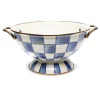 MacKenzie-Childs Royal Check Enamel Almost Everything Bowl* Outdoor Entertaining