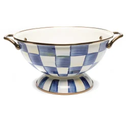 MacKenzie-Childs Royal Check Enamel Almost Everything Bowl* Outdoor Entertaining