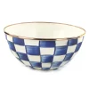 MacKenzie-Childs Royal Check Enamel Everyday Bowl - Small* Serveware