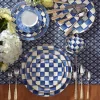 MacKenzie-Childs Royal Check Enamel Salad/Dessert Plate* Outdoor Entertaining