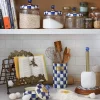 MacKenzie-Childs Royal Check Kitchen Canister - Large* Room Accents