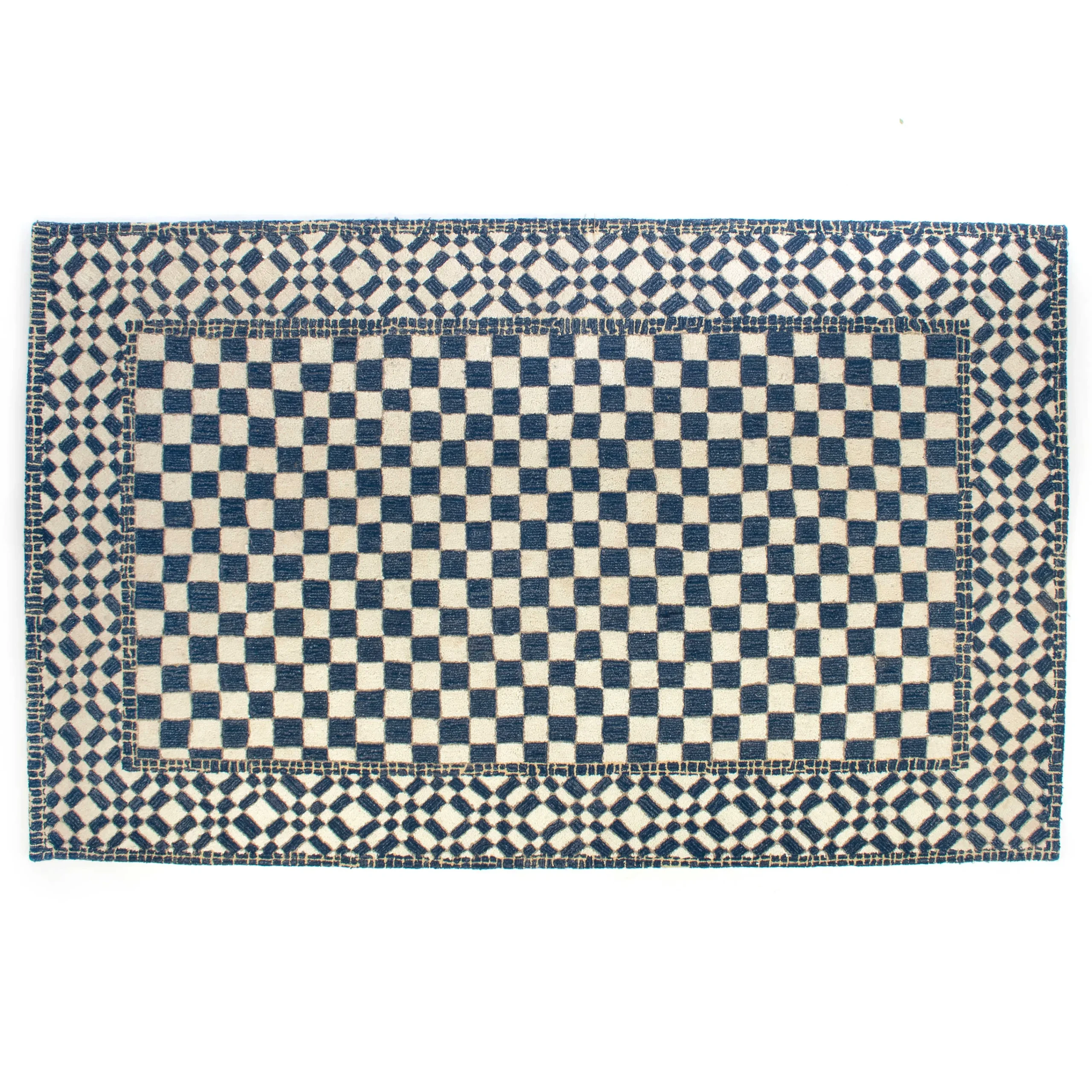 MacKenzie-Childs Royal Check Rug - 5' X 8'* Rugs