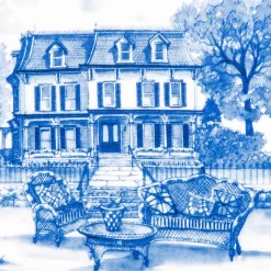 MacKenzie-Childs Royal Toile Tray* Serveware