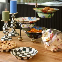 MacKenzie-Childs Serving Stand - Large* Outdoor Entertaining