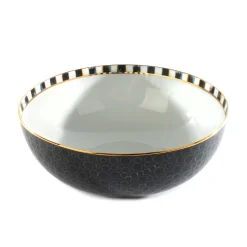 MacKenzie-Childs Soho Serving Bowl - Midnight* Outdoor Entertaining
