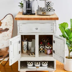 MacKenzie-Childs Spectator Galvanized Herb Pots - Set Of 3* Outdoor Decor