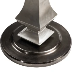 MacKenzie-Childs Spot On Accent Table - Black* Living Room