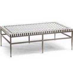 MacKenzie-Childs Spot On Coffee Table - Black* Living Room