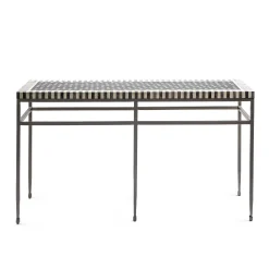 MacKenzie-Childs Spot On Console Table - Black* Living Room