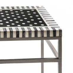 MacKenzie-Childs Spot On Console Table - Black* Living Room