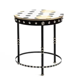 MacKenzie-Childs Spot On Side Table* Living Room