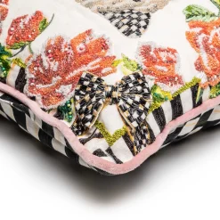 MacKenzie-Childs Staffordshire Dogs Lumbar Pillow* Pillows, Throws, & Cushions