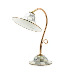 MacKenzie-Childs Sterling Check Desk Lamp* Lighting