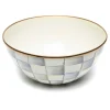 MacKenzie-Childs Sterling Check Enamel Everyday Bowl - Small* Serveware
