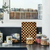 MacKenzie-Childs Sterling Check Kitchen Canister - Medium* Kitchen Storage & Organization